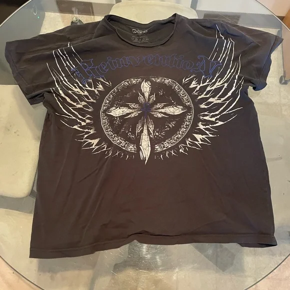 Y2K Graphic Men's T-Shirt - Picture 1 of 2